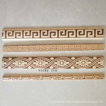 corner decorate design wood moulding